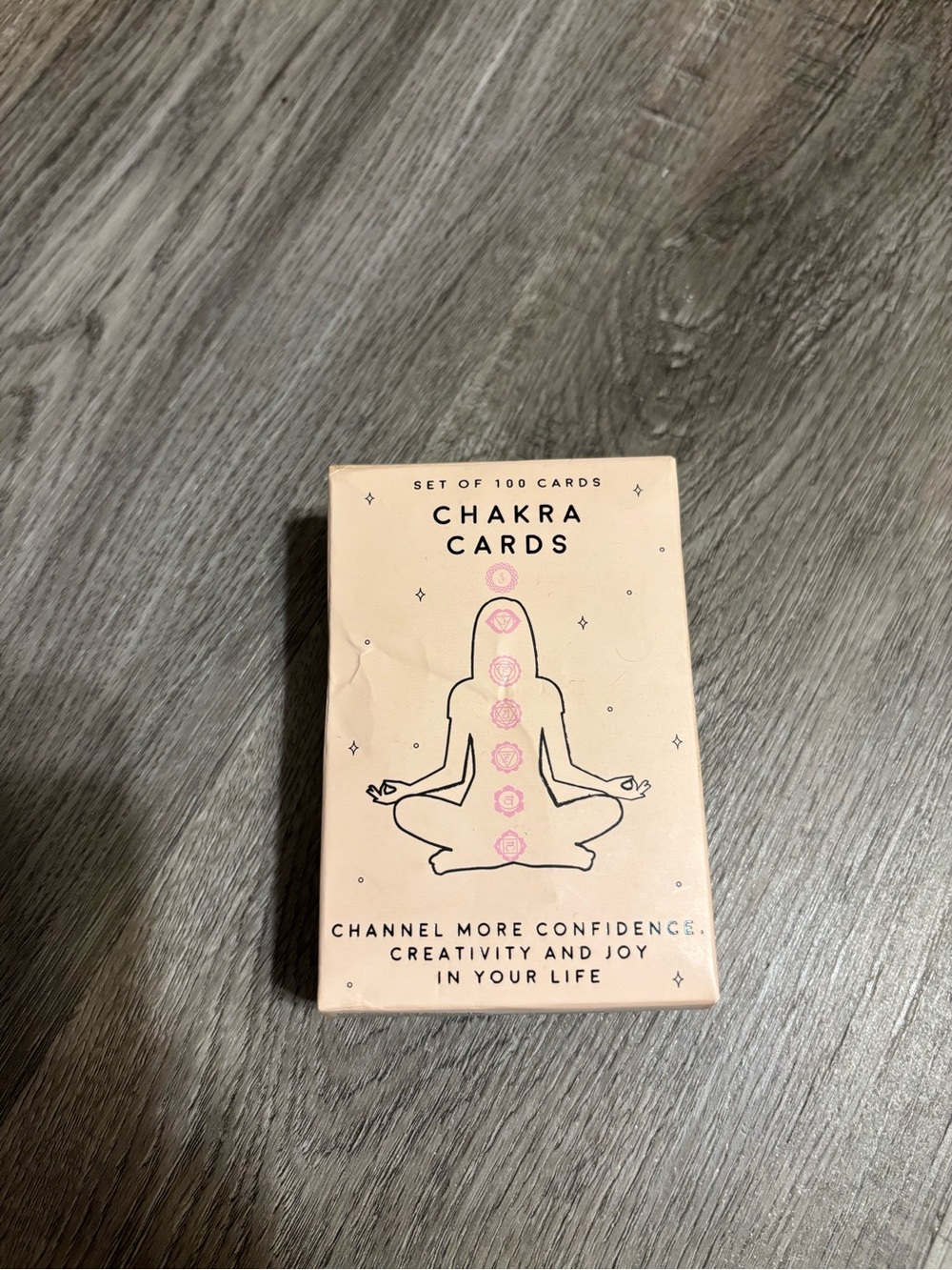 Chakra cards - 100 card set